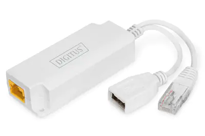 Digitus - PoE-Splitter - DC 40 - 57 V - Ausgangsanschlüsse: 2