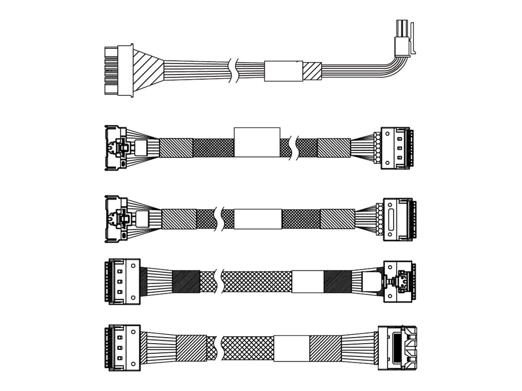 Lenovo Speicherkabelkit - für 2,5" Chassis 4X97A85168
