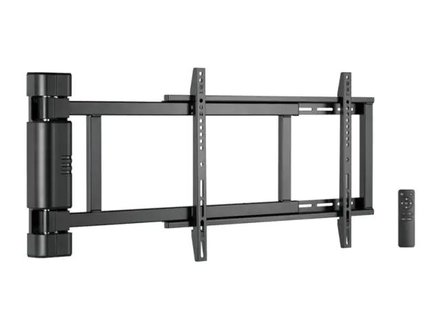 equip - Befestigungskit (Schwenkarm-Wandhalterung) - für LCD-Display - motorisiert - Kunststoff, Metall, Aluminium - Schwarz - Bildschirmgröße: 81.28-190.5 cm (32"-75") - Wandmontage