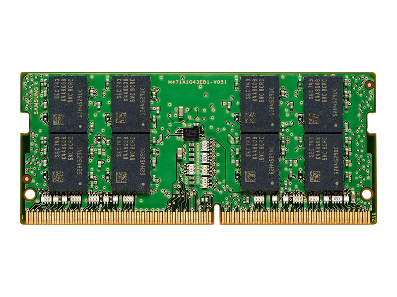 HP - DDR4 - Modul - 32 GB - SO DIMM 260-PIN - 3200 MHz / PC4-25600 - 1.2 V - ungepuffert - non-ECC - für Elite Slice G2 (SODIMM); EliteDesk 705 G5 (SODIMM); EliteOne 800 G6 , 800 G8; ProDesk 400 G5 (SODIMM), 400 G6 (SODIMM), 600 G5 (SODIMM), 600 G6 (SODIM