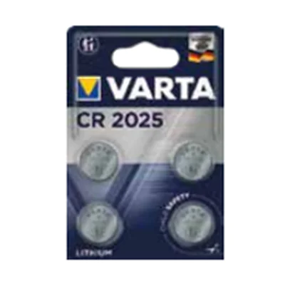 Varta 06025 101 404 - Einwegbatterie - CR2025 - Lithium - 3 V - 4 Stück(e) - 160 mAh Varta 06025 101 404 - Einwegbatterie - CR2025 - Lithium - 3 V - 4 Stück(e) - 160 mAh