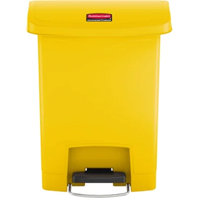 Rubbermaid Tretabfalleimer Slim Jim 1883573 Kunststoff 30l gelb Rubbermaid Tretabfalleimer Slim Jim 1883573 Kunststoff 30l gelb