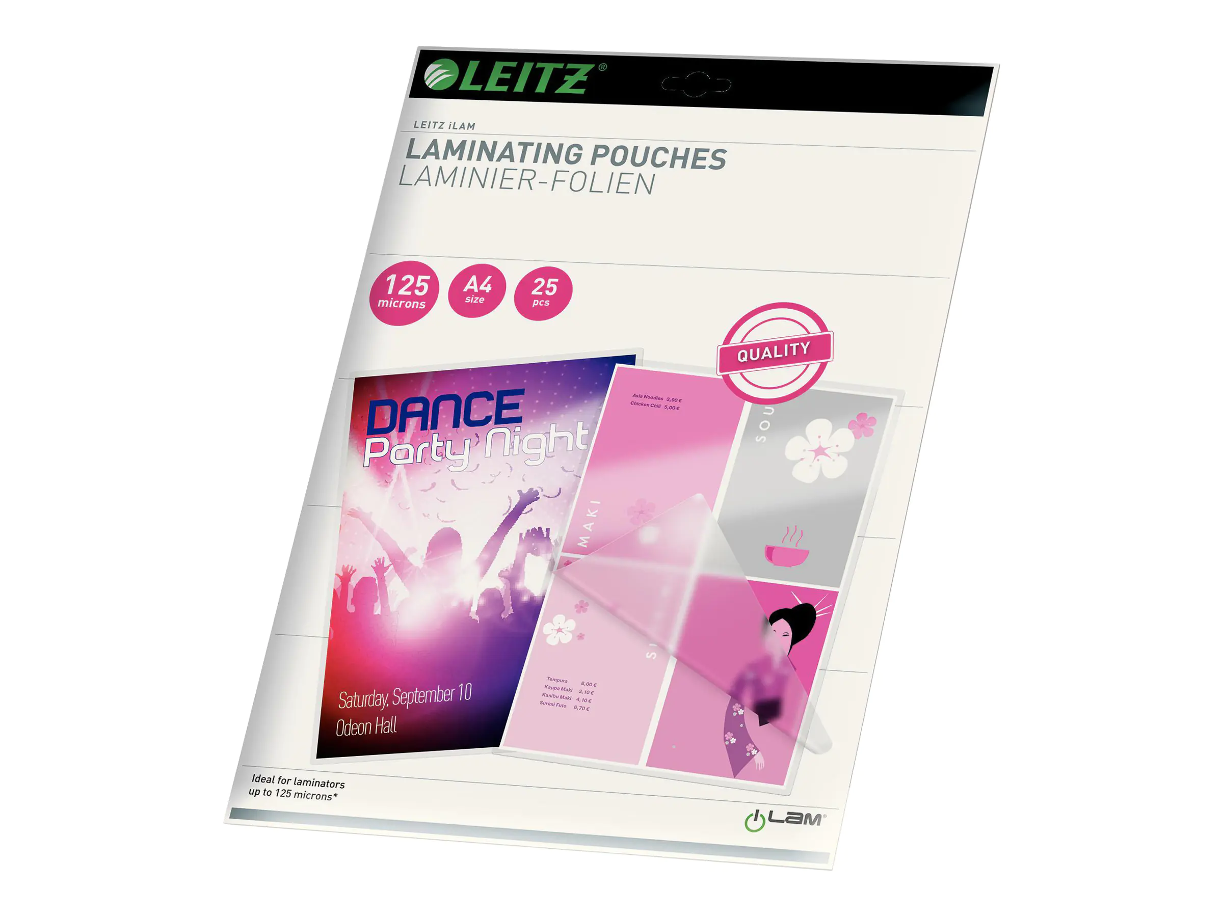 Folientasche A4 125mic 25St