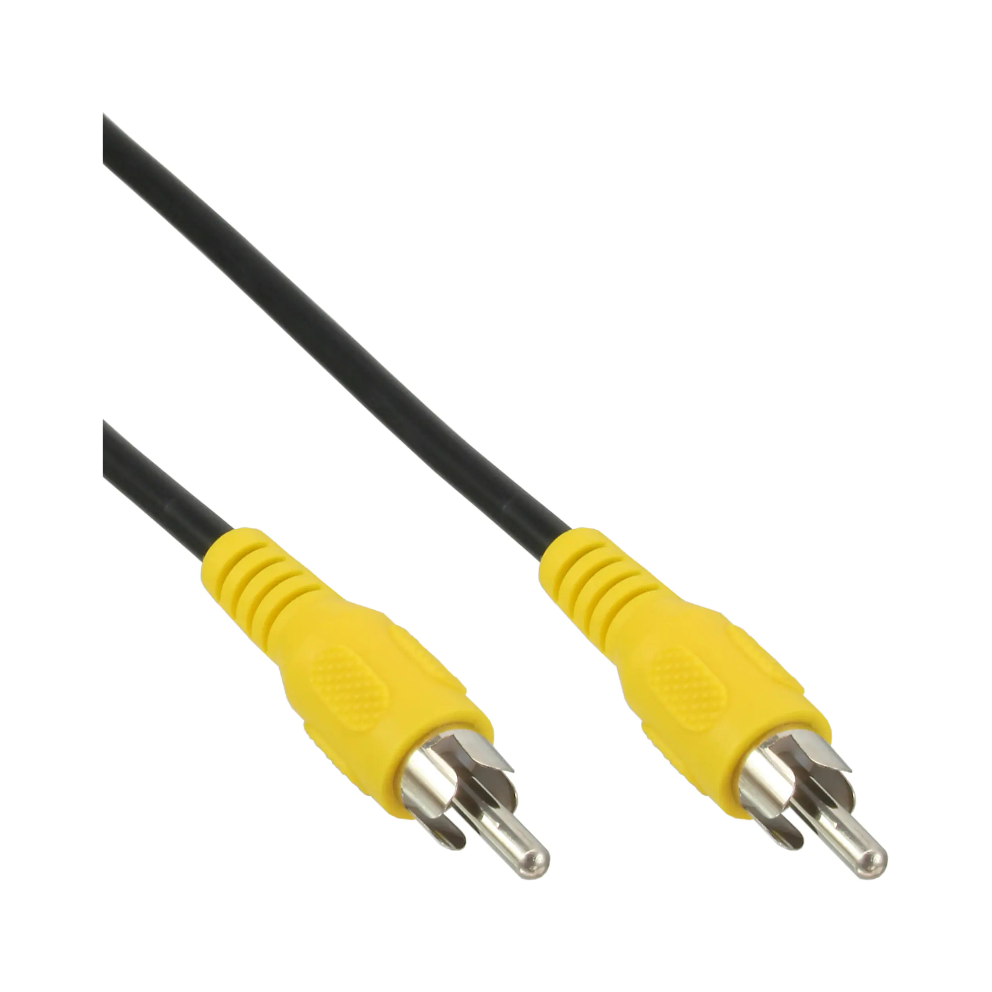 InLine - Videokabel - composite video - RCA männlich zu RCA männlich - 7 m - Schwarz
