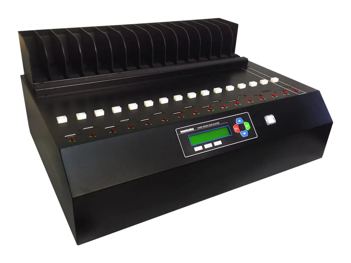 Kanguru Solutions KanguruClone 15HD-SATA Pro - Solid State / Festplattenduplikator - 15 Schächte