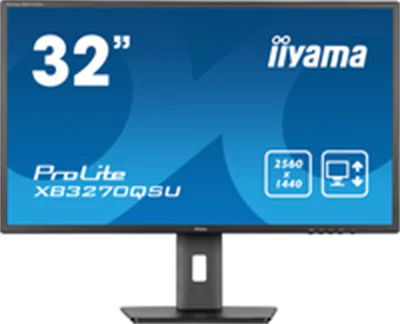 Iiyama ProLite XB3270QSU-B1 - LED-Monitor - 81.3 cm (32") (31.5" sichtbar) - 2560 x 1440 WQHD @ 100 Hz - IPS - 250 cd/m² - 1200:1 - 3 ms - 2xHDMI, DisplayPort - Lautsprecher - mattschwarz Iiyama ProLite XB3270QSU-B1 - LED-Monitor - 81.3 cm (32") (31.5" sichtbar) - 2560 x 1440 WQHD @ 100 Hz - IPS - 250 cd/m² - 1200:1 - 3 ms - 2xHDMI, DisplayPort - Lautsprecher - mattschwarz