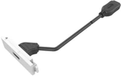 VISION TechConnect 3 HDMI module - Modulares Faceplate-Snap-In - HDMI VISION TechConnect 3 HDMI module - Modulares Faceplate-Snap-In - HDMI