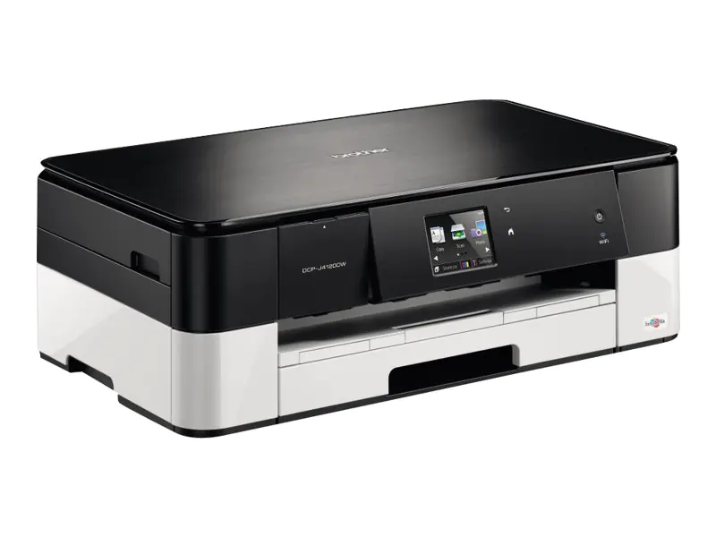 Brother DCP-J4120DW - Multifunktionsdrucker - Farbe - Tintenstrahl - 215.9 x 297 mm (Original) - A3/Ledger (Medien) - bis zu 12 Seiten/Min. (Kopieren) - bis zu 20 Seiten/Min. (Drucken) - 150 Blatt - USB 2.0, Wi-Fi(n), USB-Host