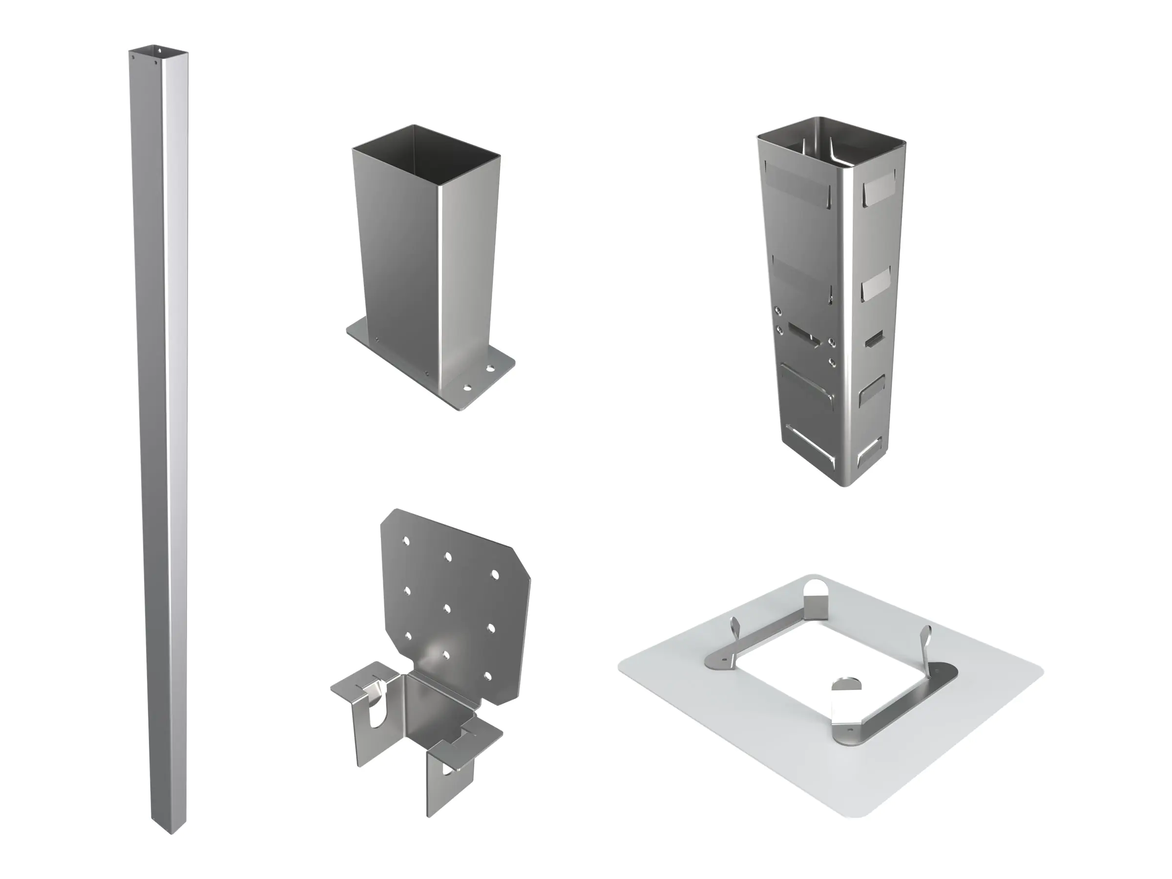Elo Touch Solutions Elo Wallaby Pro Self-Service - Befestigungskit (2 Stangen, Stangenkopplung,