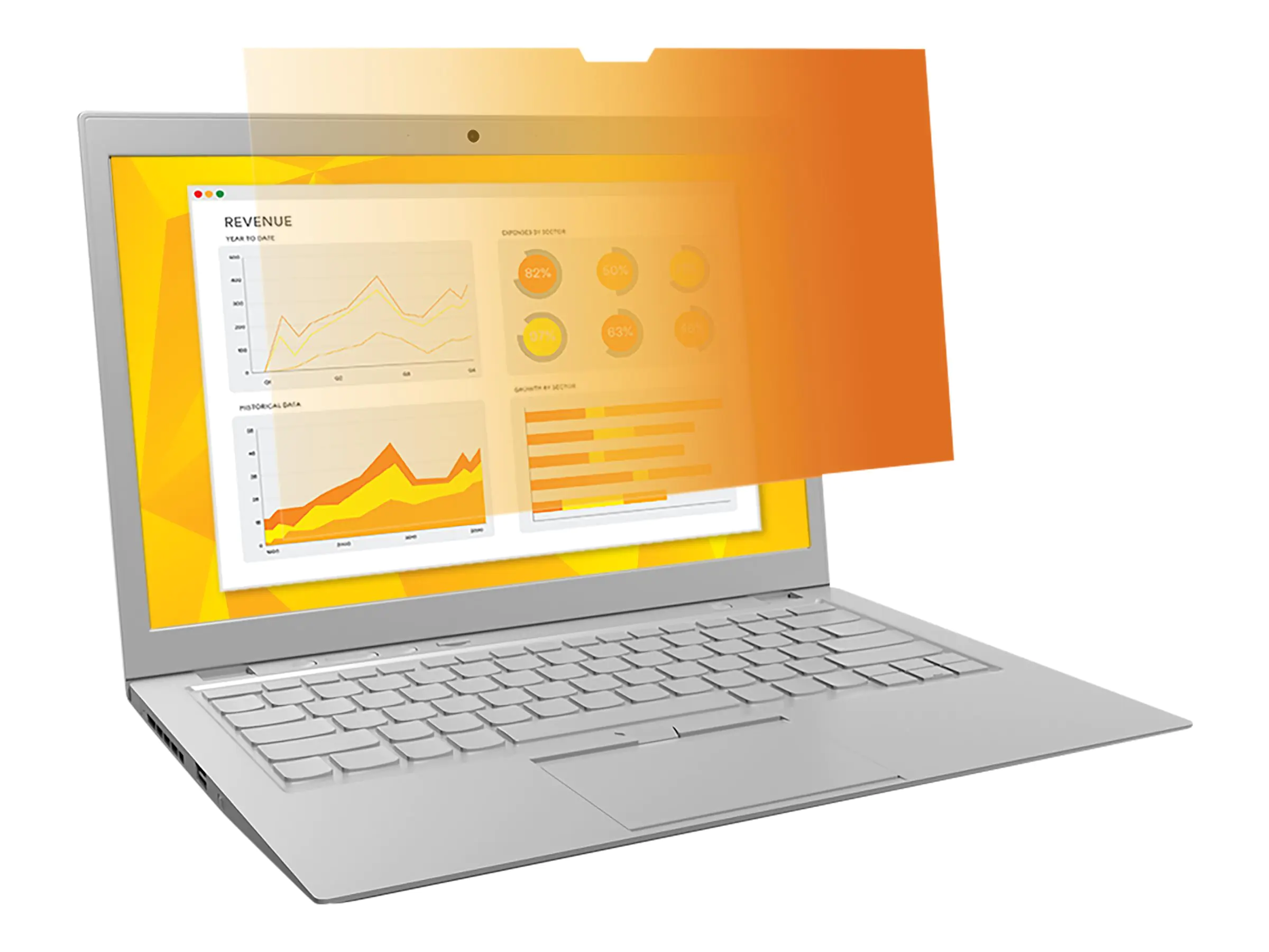 3M Blickschutzfilter Gold - Blickschutzfilter für Notebook - 35.6 cm (14") 7100207016