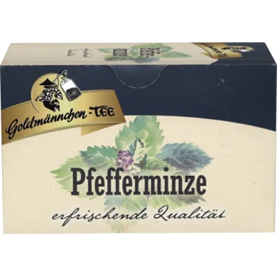 Goldmännchen Tee 4475 Pfefferminze 20 St./Pack. Goldmännchen Tee 4475 Pfefferminze 20 St./Pack.