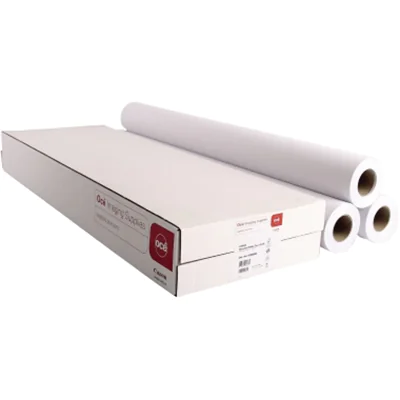 Canon Plotterpapier IJM022 Standard Plus 914 mm x 50 m (B x L) 90g/m² satiniert 3 RL./Pack. Canon Plotterpapier IJM022 Standard Plus 914 mm x 50 m (B x L) 90g/m² satiniert 3 RL./Pack.