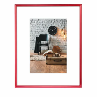 Hama Bilderrahmen Sevilla 00066282 21x29,7cm Kunststoff rot Hama Bilderrahmen Sevilla 00066282 21x29,7cm Kunststoff rot