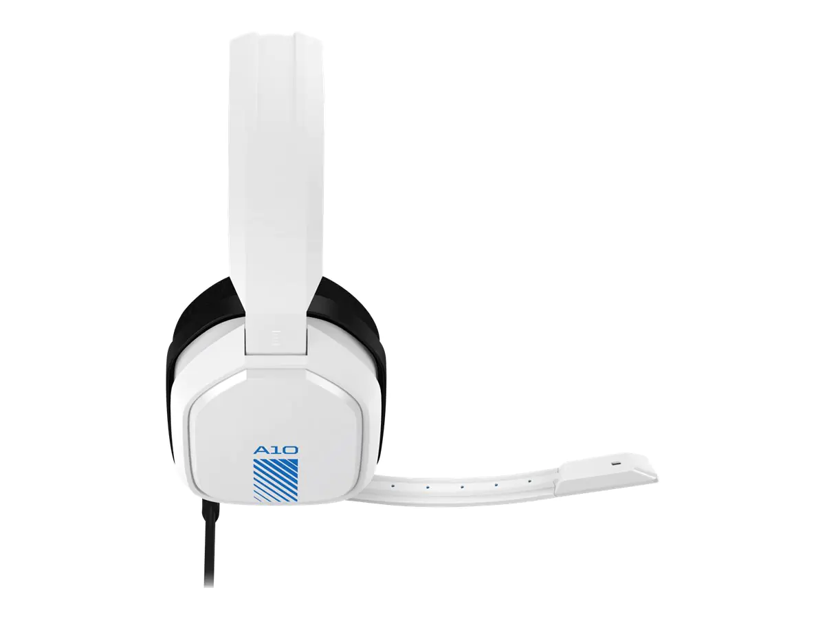 ASTRO A10 - Headset - ohrumschließend - kabelgebunden - 3,5 mm Stecker - weiß