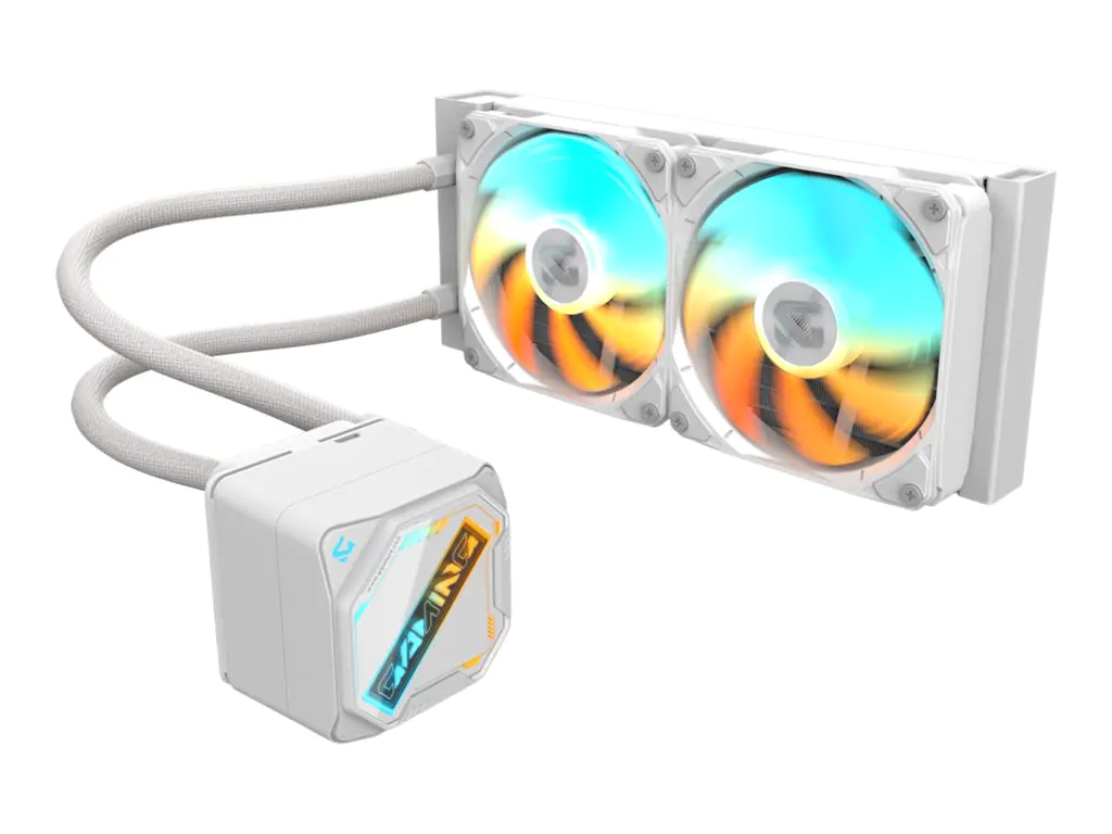 Gigabyte GME 240 ICE Wasserkühlung für AMD und Intel CPU Weiß - CPU-Kuehler - 35.8 - CPU-Kühler -