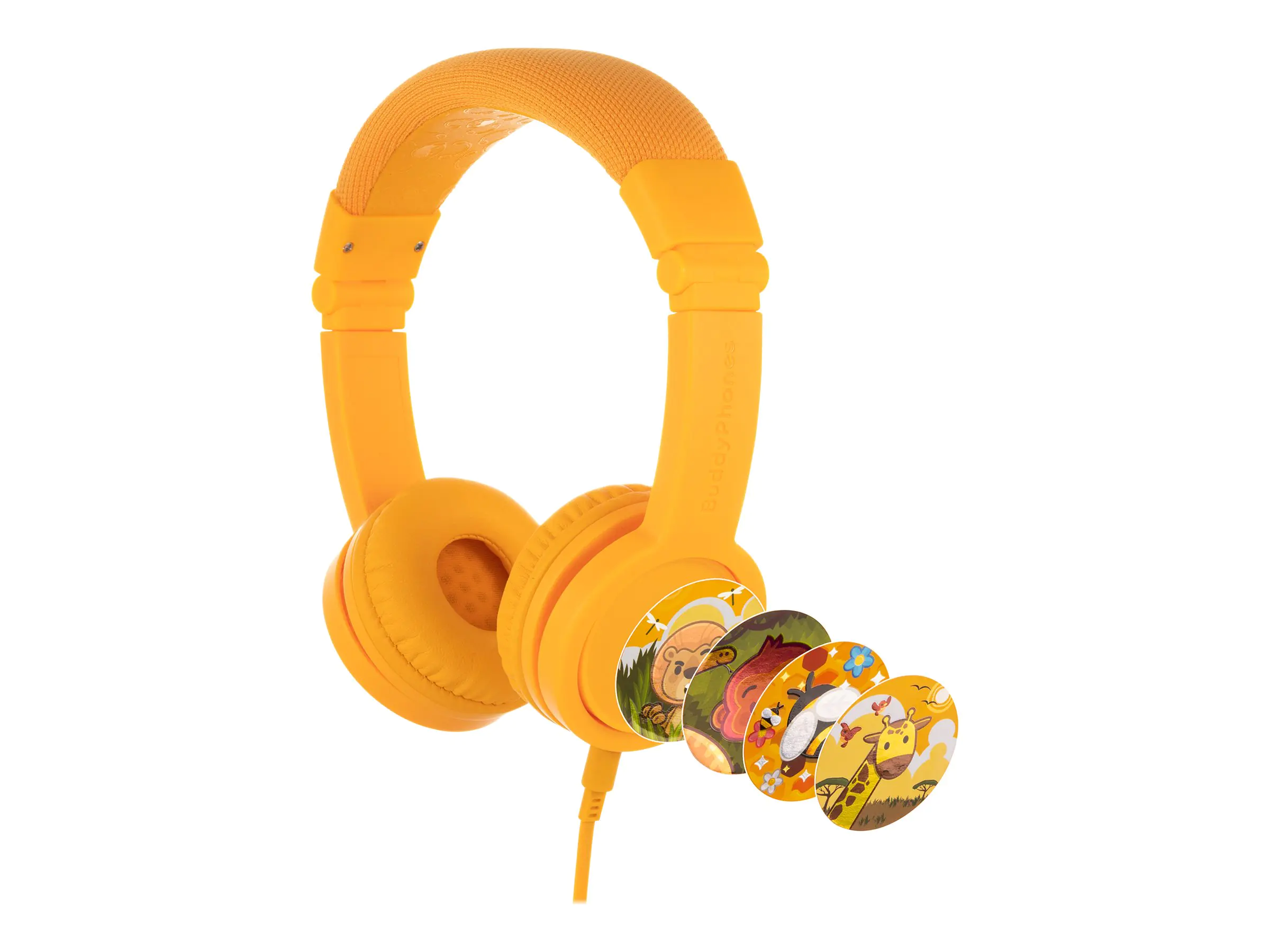 BuddyPhones Onanoff BuddyPhones Explore+ - Kopfhörer mit BP-EXPLOREP-YELLOW