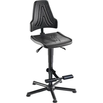 Mey Chair XXL Arbeitsdrehstuhl W19-25-H-PU-AH2 schwarz 13312