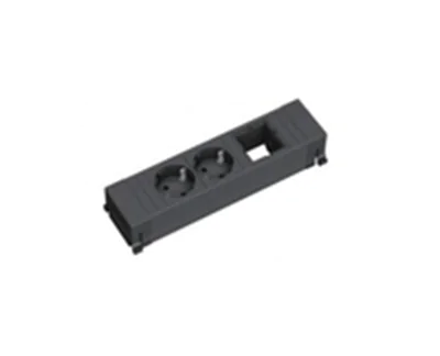 Bachmann 916.062 - 2 AC-Ausgänge - Kunststoff - Schwarz - 220 mm - 1 Stück(e) Bachmann 916.062 - 2 AC-Ausgänge - Kunststoff - Schwarz - 220 mm - 1 Stück(e)