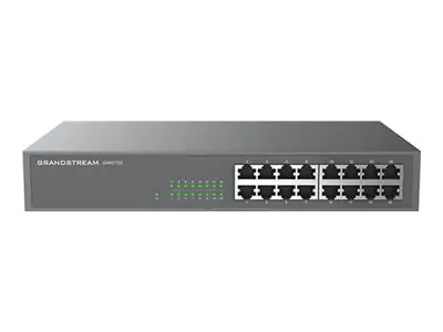 Grandstream GWN7702P - Switch - nicht verwaltet - 8 x 10/100/1000 + 8 x 10/100/1000 (PoE+) - Desktop, an Rack montierbar - PoE+ (138 W)