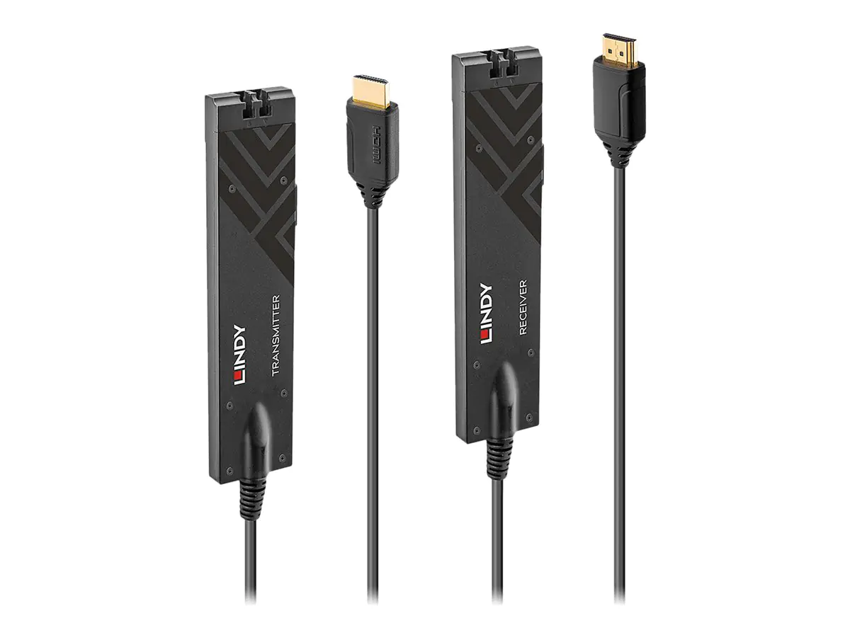 LINDY 300m Fibre Optic HDMI 18G Extender - Erweiterung für Video/Audio - HDMI - bis zu 300 m