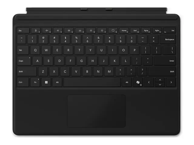 Microsoft Surface Pro Keyboard - Tastatur - mit Beschleunigungsmesser, Trackpad, Surface Slim Pen