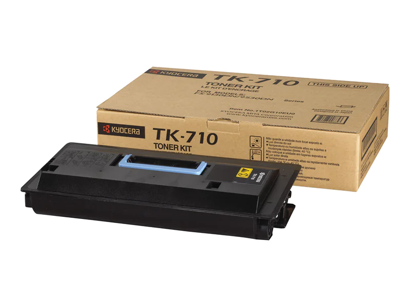 Kyocera TK 710 - Schwarz - Tonersatz 1T02G10EU0