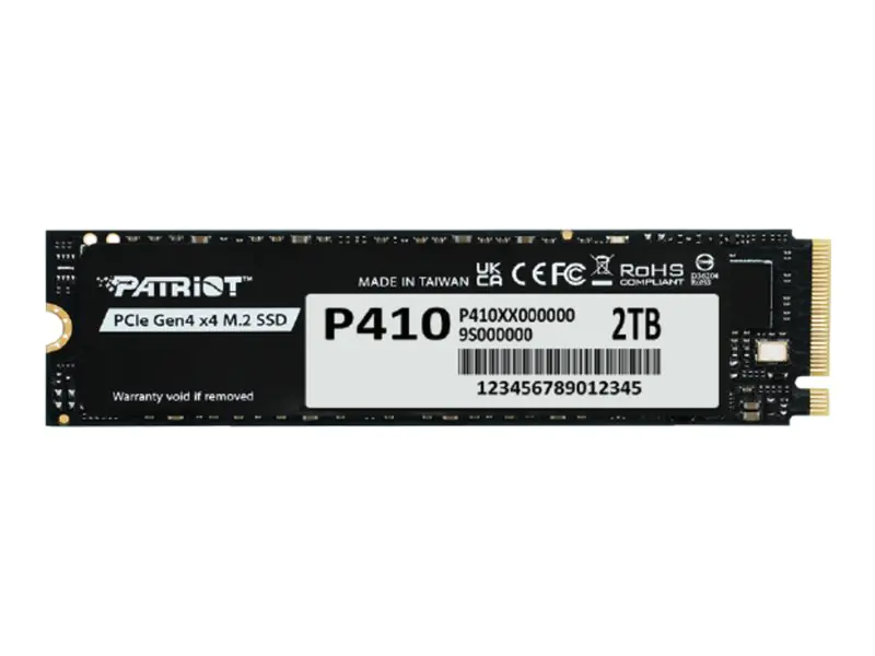 PATRIOT P410 - SSD - 2 TB - intern - M.2 2280 - PCIe 4.0 x4 (NVMe)