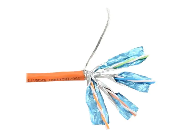 InLine Solid Installation Cable - Bulkkabel - 300 m - SSTP, PiMF - CAT 6 - halogenfrei - orange