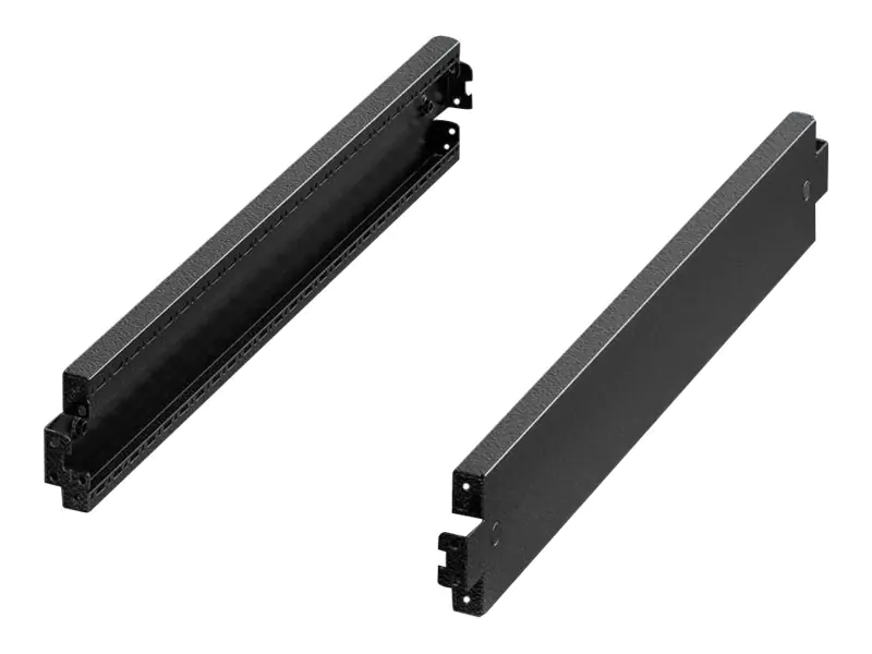 Rittal - Rackbasis/-sockel - RAL 9005 (Packung mit 2) - für VX Basic Cabinet VX25