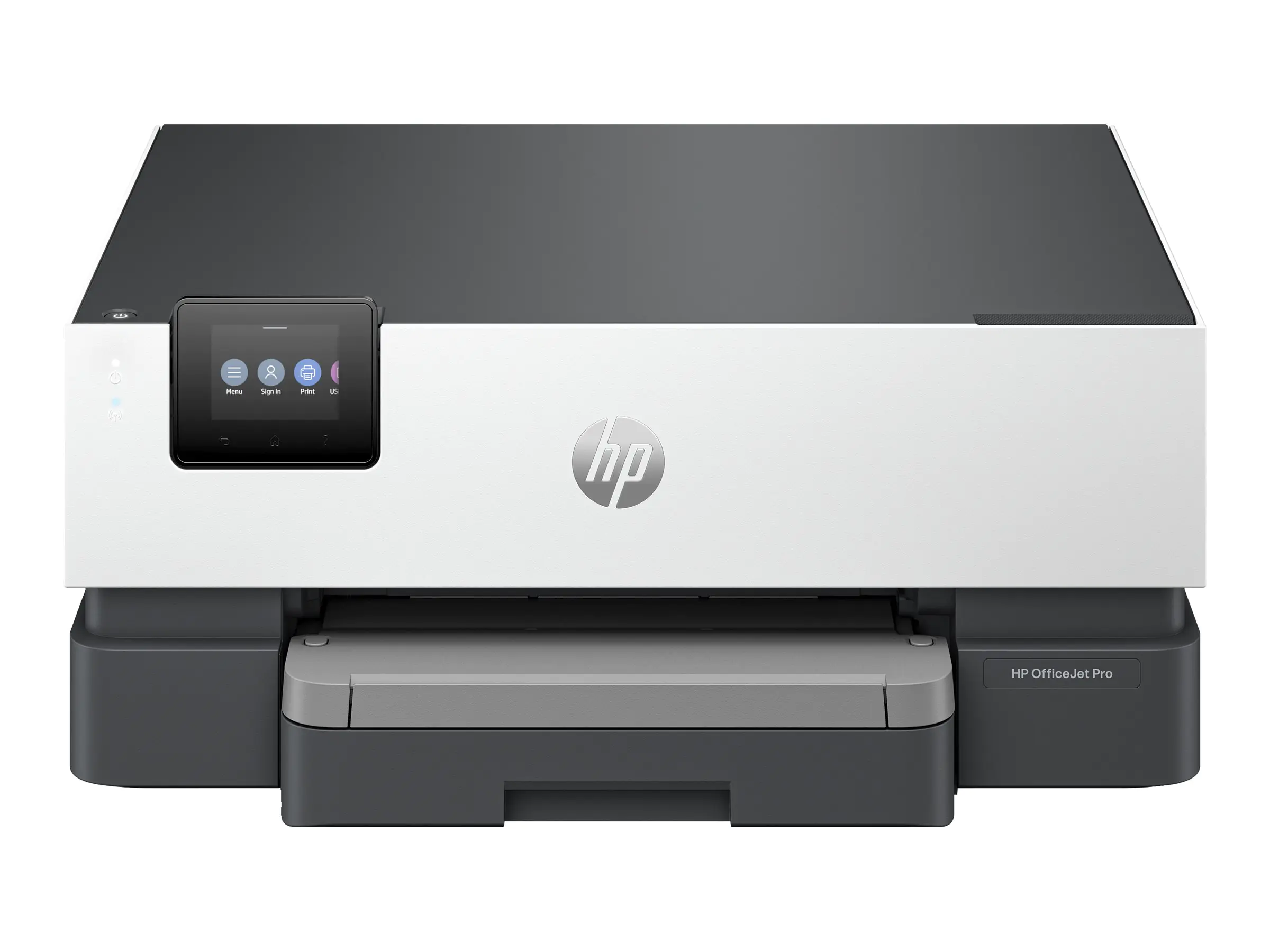 HP Officejet Pro 9110b - Drucker - Farbe - Duplex - Tintenstrahl - A4/Legal - 1200 x 1200 dpi - bis zu 22 Seiten/Min. (einfarbig)/bis zu 18 Seiten/Min. (Farbe) - Kapazität: 250 Blätter - USB 2.0, USB 2.0-Host, LAN, Wi-Fi(ac), Bluetooth 5.0 LE - Zement HP Officejet Pro 9110b - Drucker - Farbe - Duplex - Tintenstrahl - A4/Legal - 1200 x 1200 dpi - bis zu 22 Seiten/Min. (einfarbig)/bis zu 18 Seiten/Min. (Farbe) - Kapazität: 250 Blätter - USB 2.0, USB 2.0-Host, LAN, Wi-Fi(ac), Bluetooth 5.0 LE - Zement