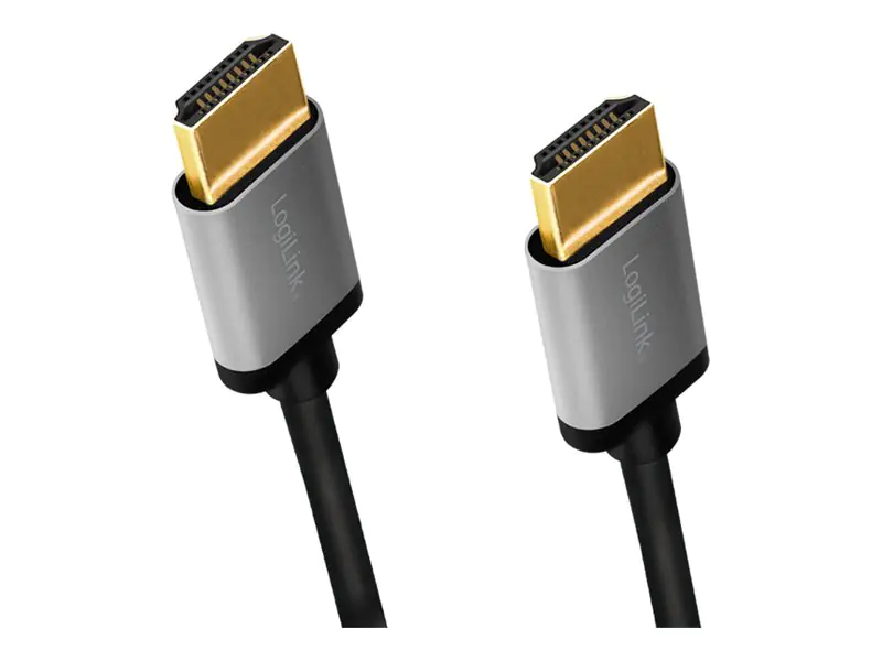 LogiLink Hohe Geschwindigkeit - HDMI-Kabel mit Ethernet - HDMI männlich zu HDMI männlich - 5 m -