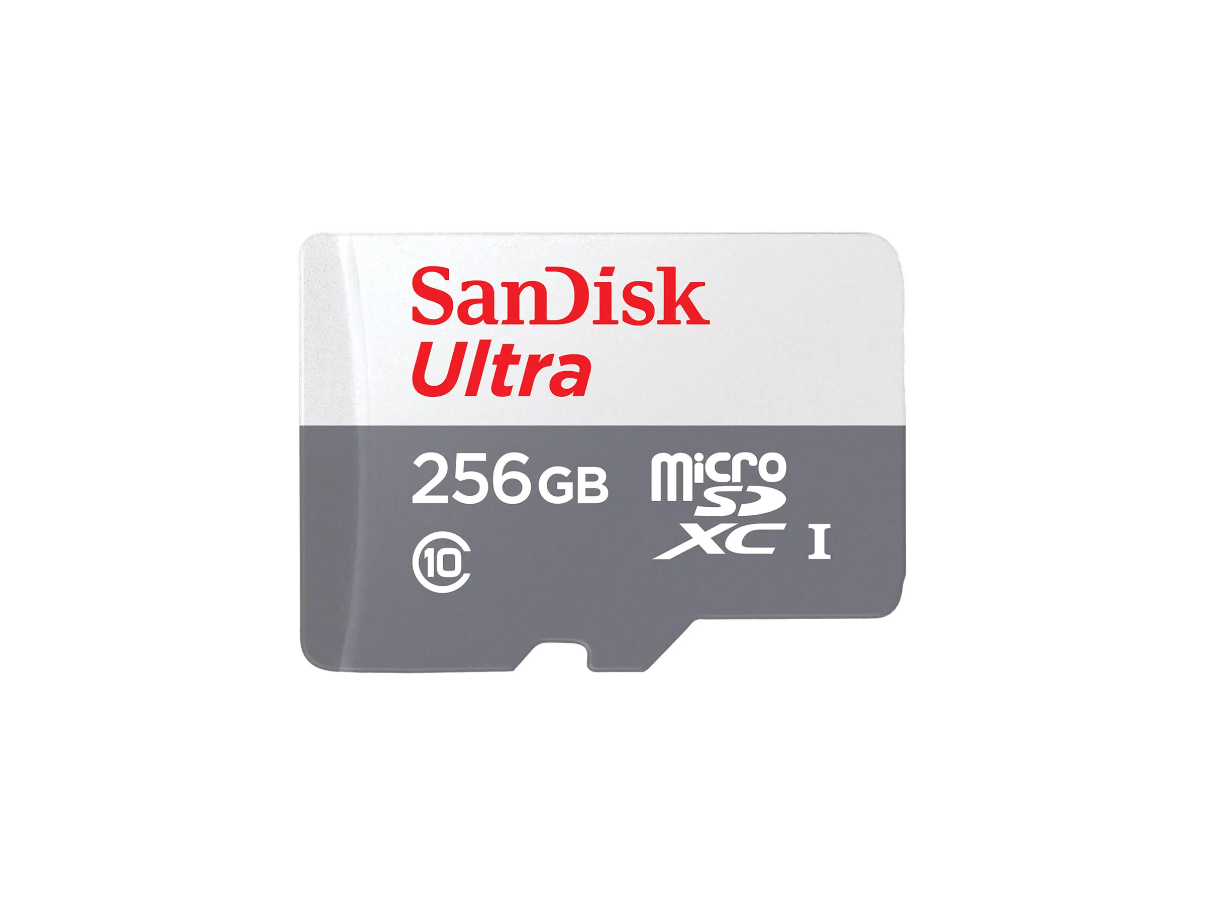 SanDisk Ultra - Flash-Speicherkarte (microSDXC-an-SD-Adapter inbegriffen) - 256 GB - Class 10 - microSDXC UHS-I