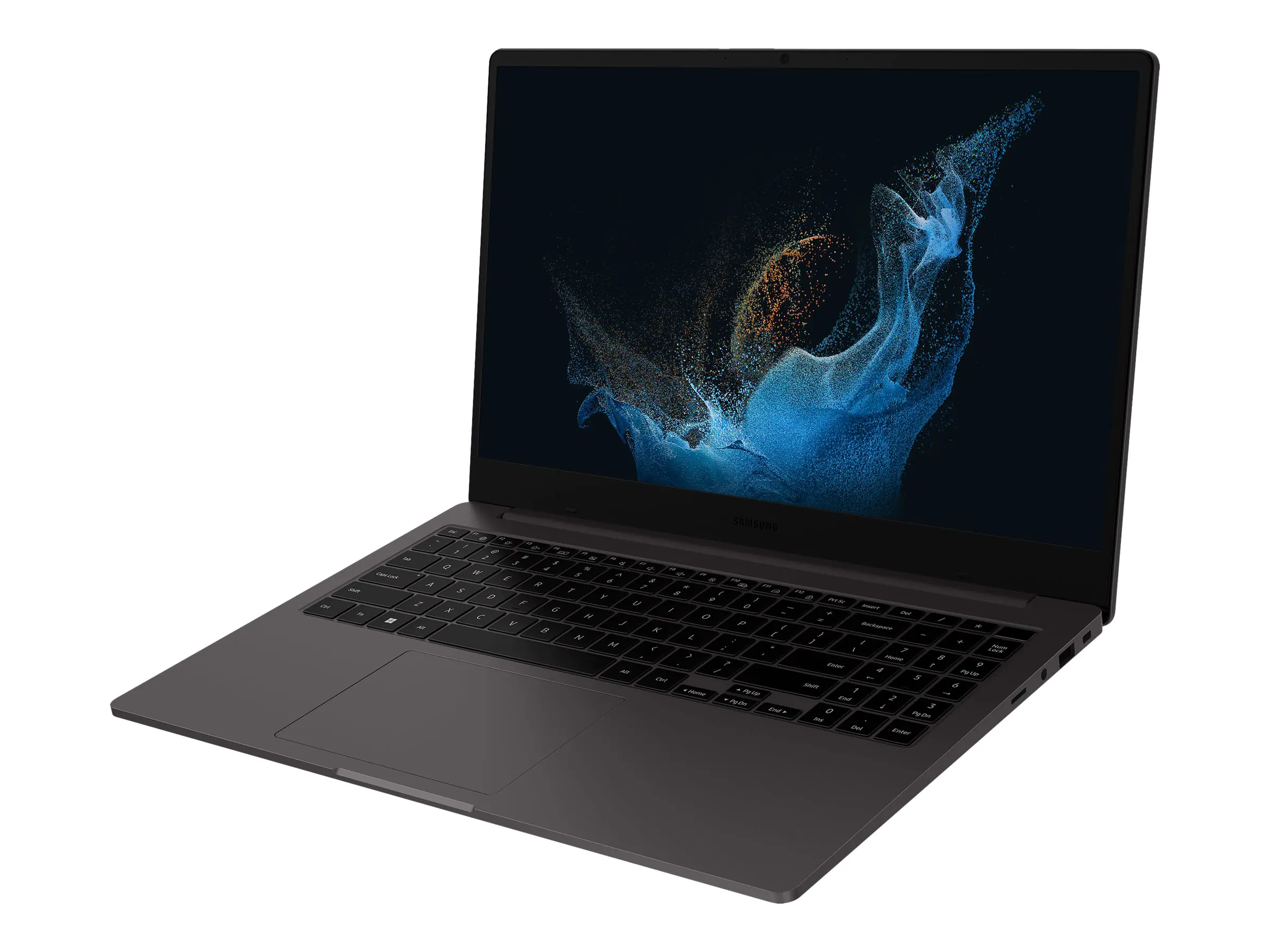 Samsung Galaxy Book2 - Intel Core i5 1235U / 1.3 GHz - Win 11 Home - Iris Xe Graphics - 8 GB RAM - 256 GB SSD NVMe - 39.6 cm (15.6")