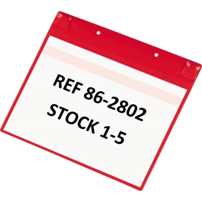 Tarifold Kennzeichnungstasche Neodym 170113 A4 rot 5 St./Pack. Tarifold Kennzeichnungstasche Neodym 170113 A4 rot 5 St./Pack.