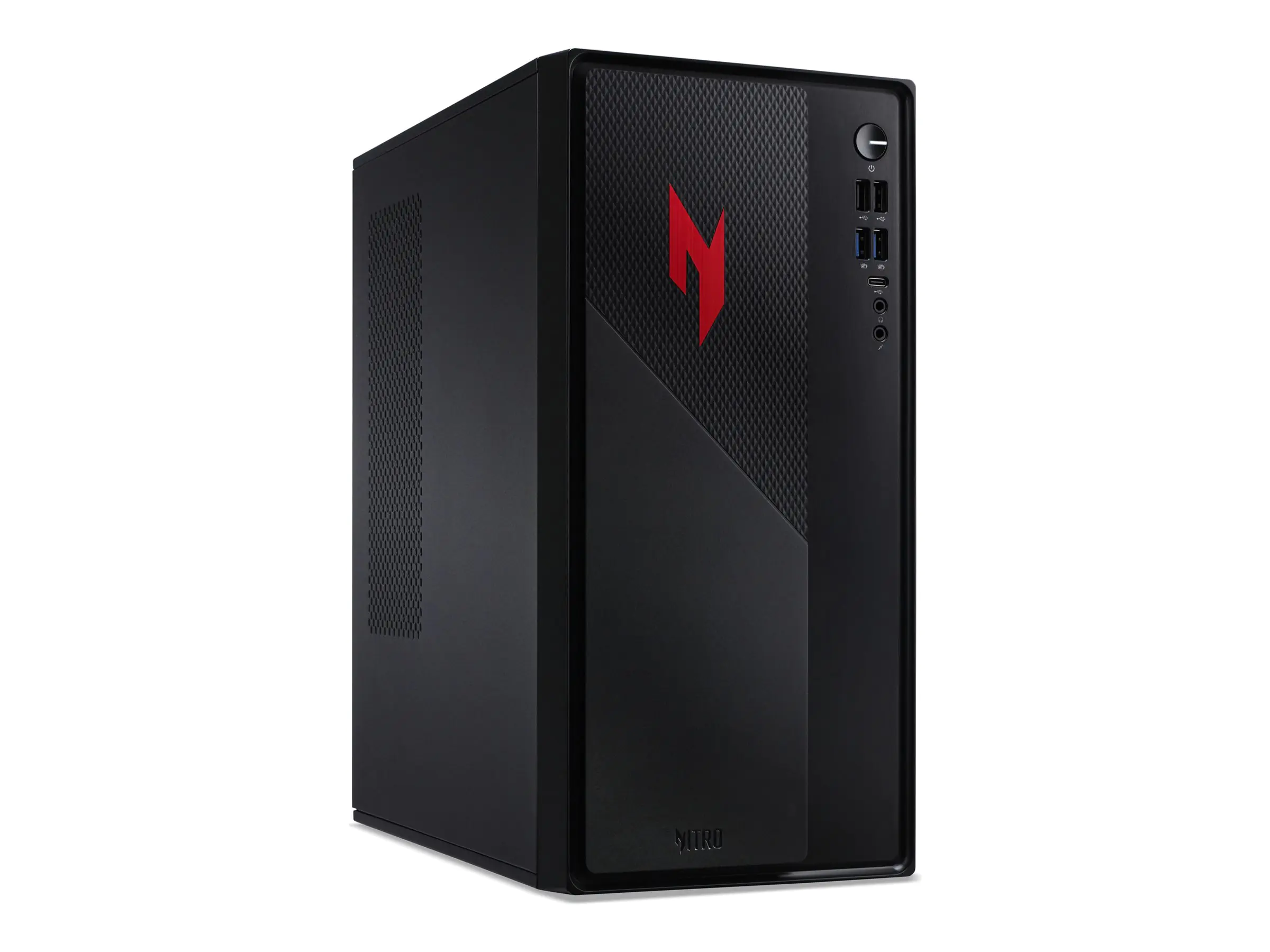 Acer Nitro 20 N20-100 - Tower - Core i5 13420H / 2.1 GHz - RAM 16 GB - SSD 512 GB - GeForce RTX 5060 - Wi-Fi 6E, Bluetooth, 1GbE - WLAN: 802.11a/b/g/n/ac/ax (Wi-Fi 6E) DG.BQBEG.003