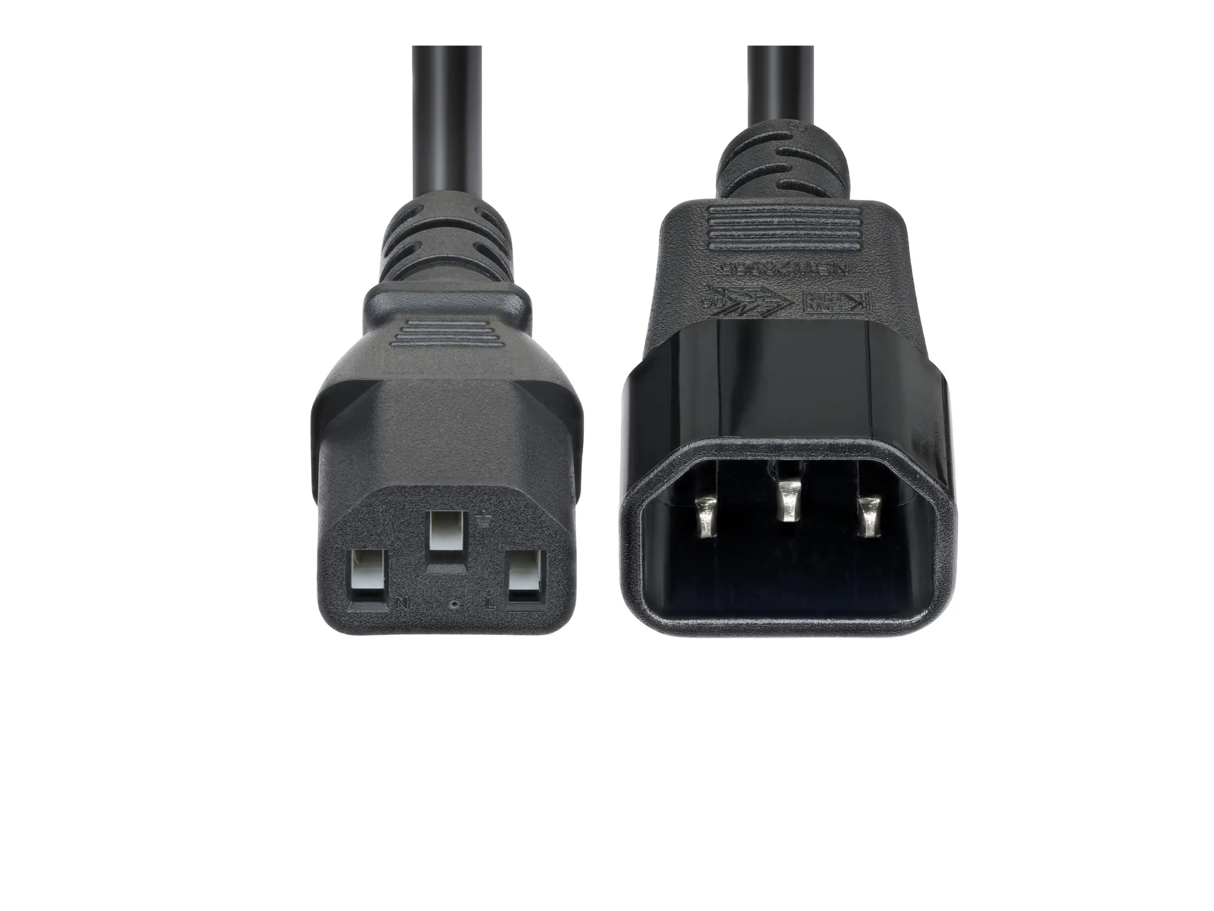StarTech.com 4.5m Power Extension Cord, C14 to C13, 15A 250V, KEMA-KEUR