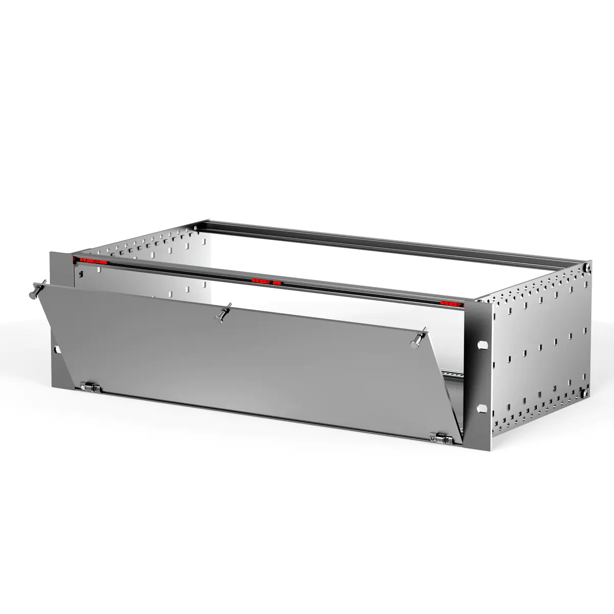 SCHROFF FRONT PANEL 6U 84HP BTM.HINGED - Rack-Zubehör SCHROFF FRONT PANEL 6U 84HP BTM.HINGED - Rack-Zubehör
