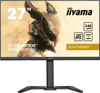 iiyama G-MASTER GB2790QSU-B5 - LED-Monitor - 68.5 cm (27") - 2560 x 1440 QHD @ 240 Hz - Fast IPS - 400 cd/m² - 1000:1 - 1 ms - HDMI, DisplayPort - Lautsprecher - Schwarz, Matte