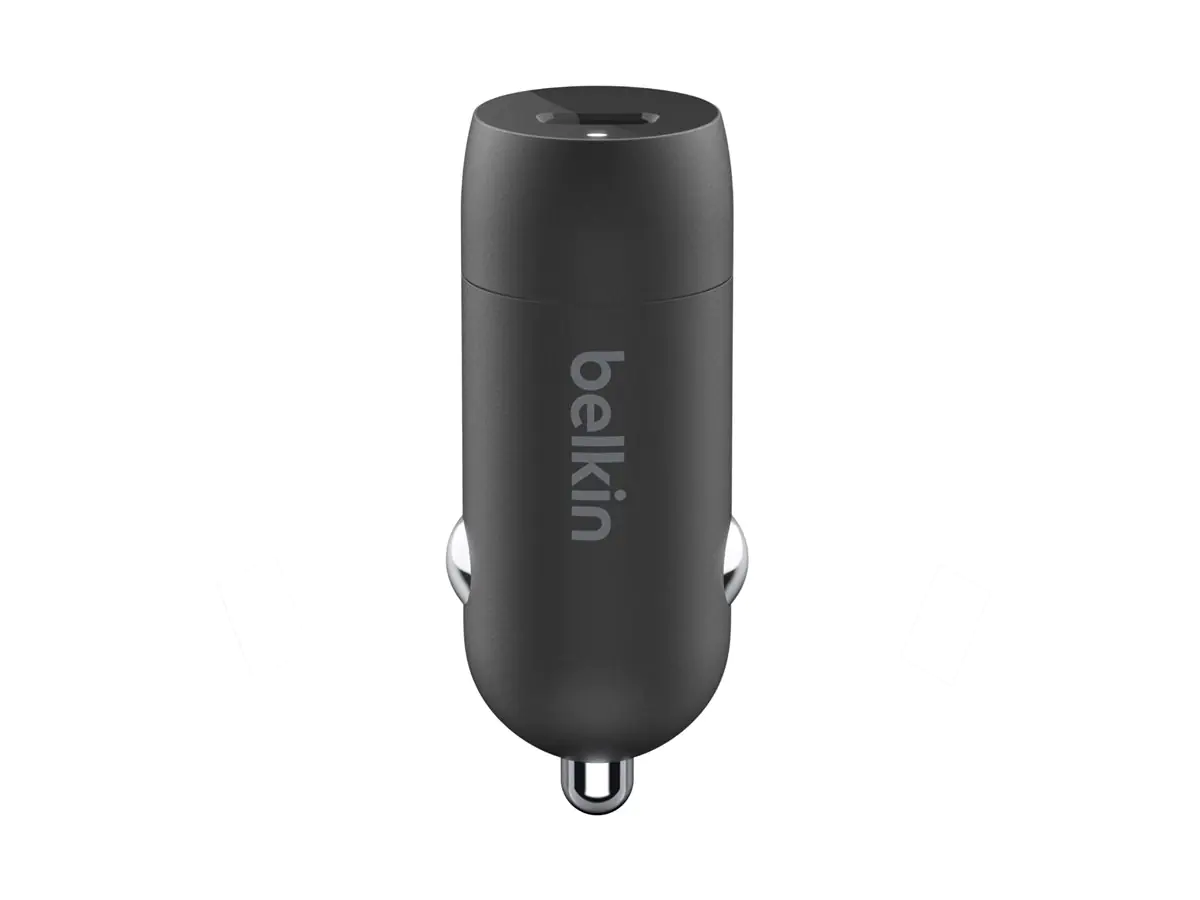 Belkin BoostCharge - Auto-Netzteil - 30 Watt - 3 A - Fast Charge, Power Delivery 3.1 (USB-C) CCA004BT1MBK-B6