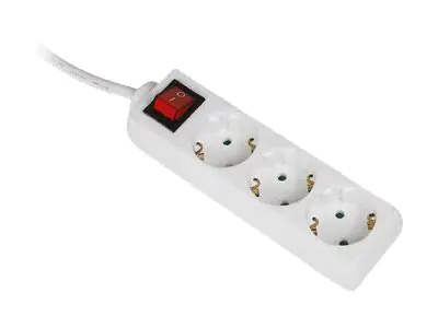 Hama Distribution Panel 3-Way 45° with Switch 00030535