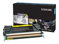 Lexmark Gelb - original - Tonerpatrone LCCP C746A2YG
