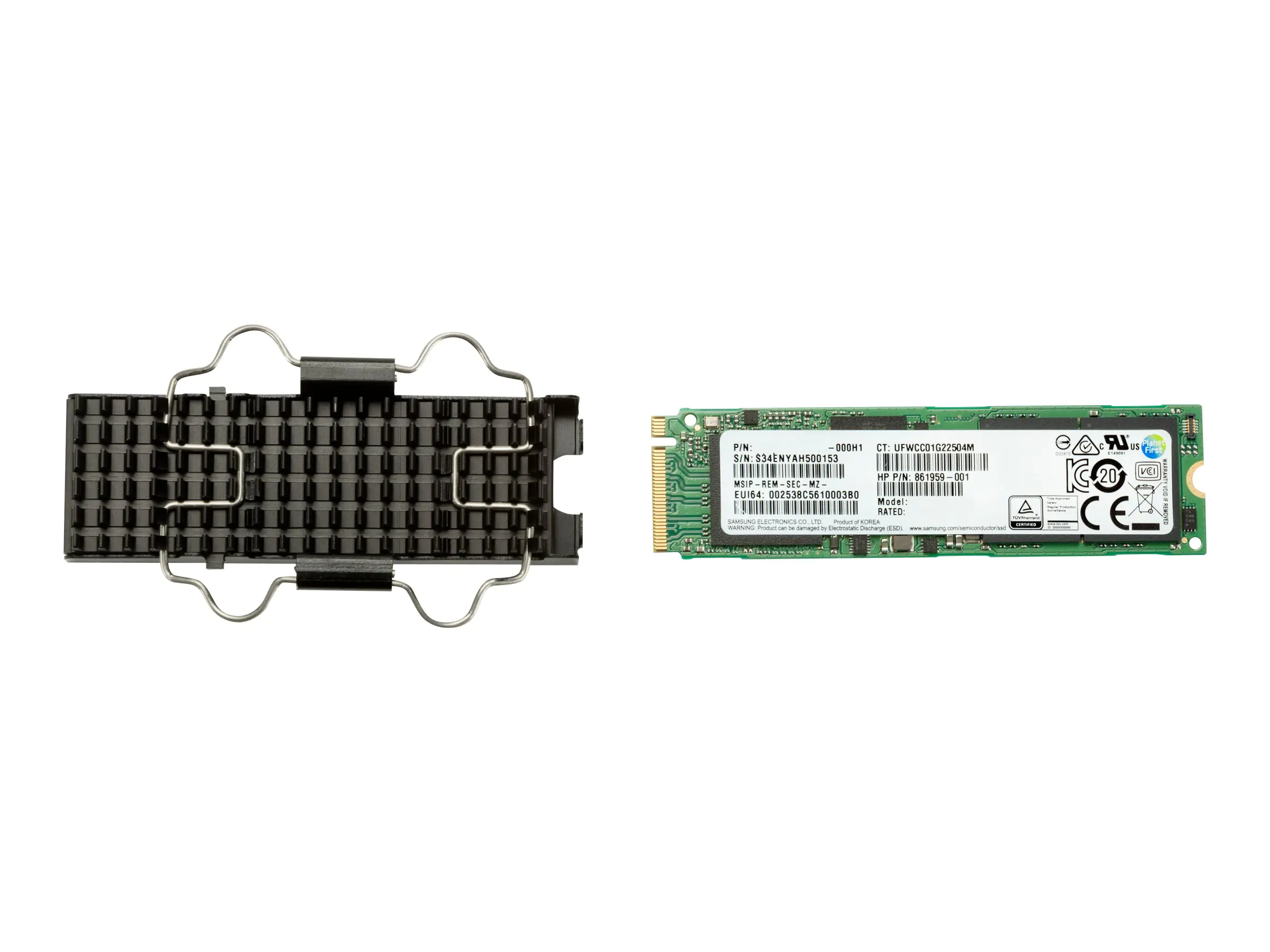HP Z Turbo Drive Kit - SSD - verschlüsselt - 1 TB - intern - Self-Encrypting Drive (SED) - für Workstation Z4 G4, Z6 G4