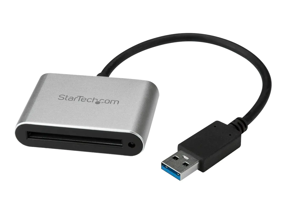 StarTech USB 3.0 Kartenlesegerät für CFast 2.0 Karten - USB betrieben - UASP - CF Kartenleser - Mobiler CFast 2.0 Leser / Schreiber - Kartenleser (CF II) - USB 3.0