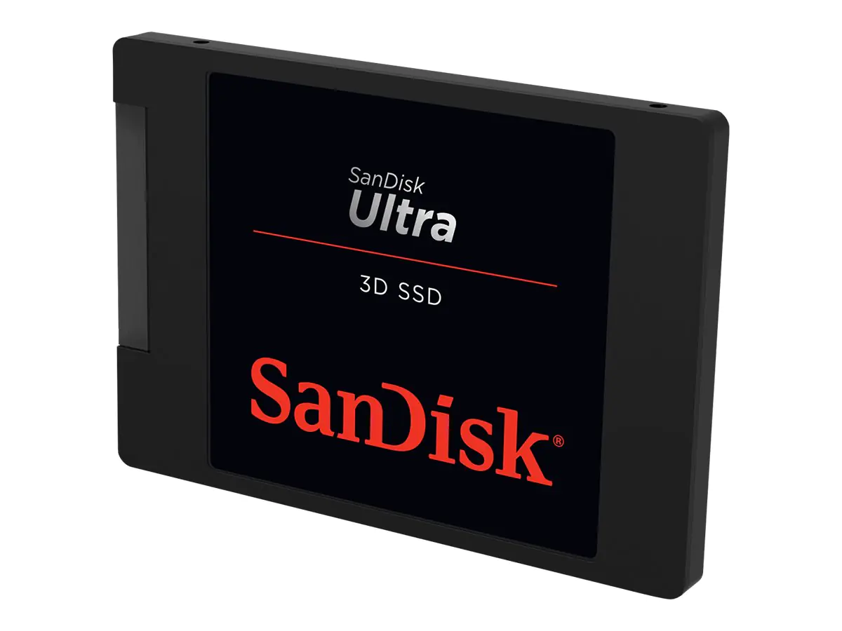 SanDisk Ultra 3D - SSD - 1 TB - intern - 2.5" (6.4 cm) - SATA 6Gb/s SanDisk Ultra 3D - SSD - 1 TB - intern - 2.5" (6.4 cm) - SATA 6Gb/s