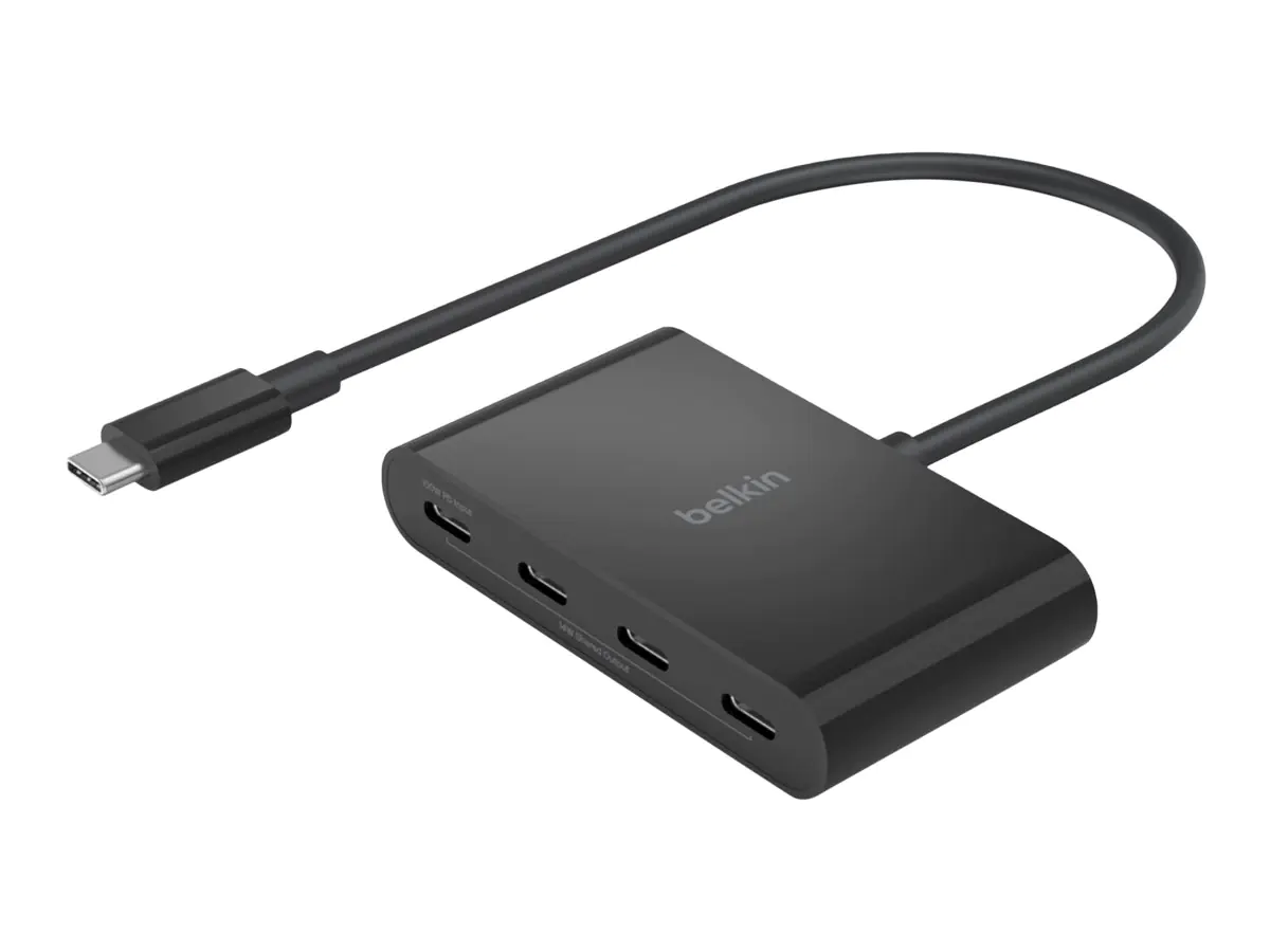 Belkin - Hub - 4 x USB-C - Desktop Belkin - Hub - 4 x USB-C - Desktop