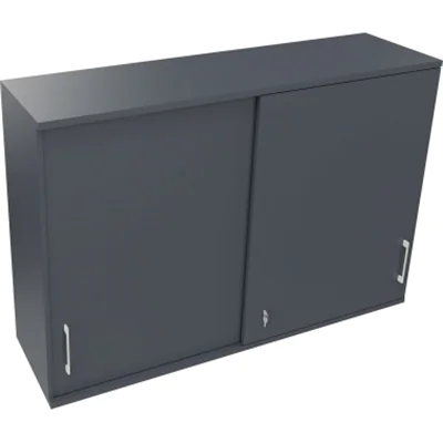 Aufsatz Schiebetürenschrank 3OH B1600xT442xH1088mm Lavagrau Aufsatz Schiebetürenschrank 3OH B1600xT442xH1088mm Lavagrau