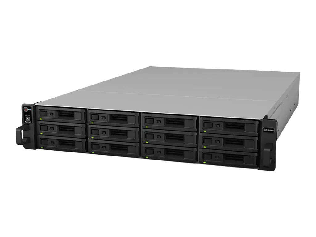 Synology RackStation RXD1215SAS - Festplatten-Array - 12 Schächte (SAS) - SAS (extern) - Rack - einbaufähig - 2U - TAA-konform