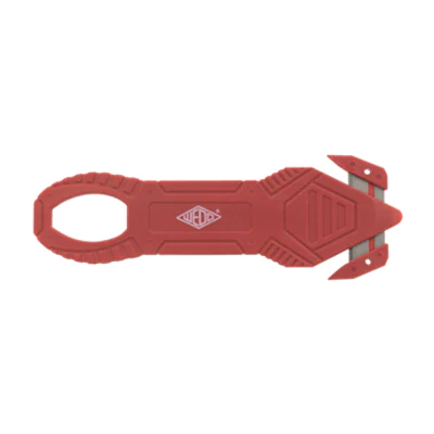 WEDO® Sicherheitsmesser Basic Einweg 6mm Edelstahl rot