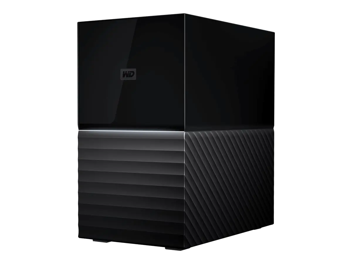 WD My Book Duo WDBFBE0160JBK - Festplatten-Array - 16 TB - 2 Schächte - HDD 8 TB x 2 - USB 3.1 (extern) WD My Book Duo WDBFBE0160JBK - Festplatten-Array - 16 TB - 2 Schächte - HDD 8 TB x 2 - USB 3.1 (extern)