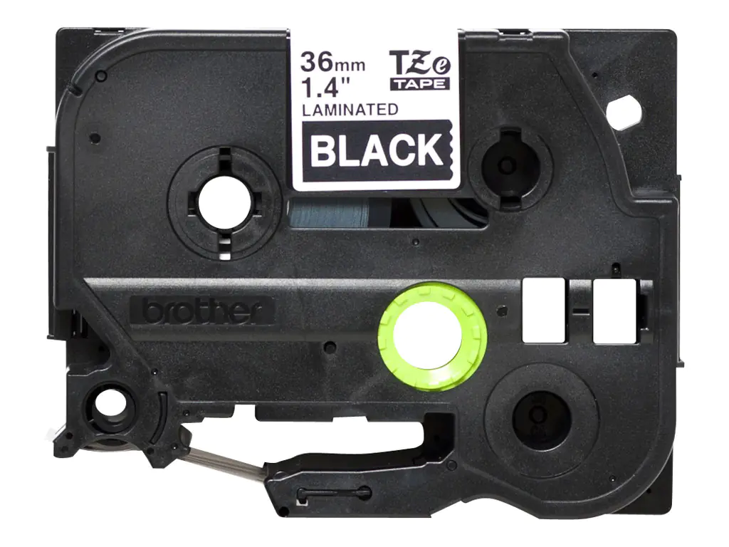 Brother TZe-365 - Weiß auf Schwarz - Rolle (3,6 cm x 8 m) 1 Kassette(n) laminiertes Band - für P-Touch PT-3600, 530, 9200, 9400, 9500, 9600, 9700, 9800, P900, P950; P-Touch R RL-700 Brother TZe-365 - Weiß auf Schwarz - Rolle (3,6 cm x 8 m) 1 Kassette(n) laminiertes Band - für P-Touch PT-3600, 530, 9200, 9400, 9500, 9600, 9700, 9800, P900, P950; P-Touch R RL-700